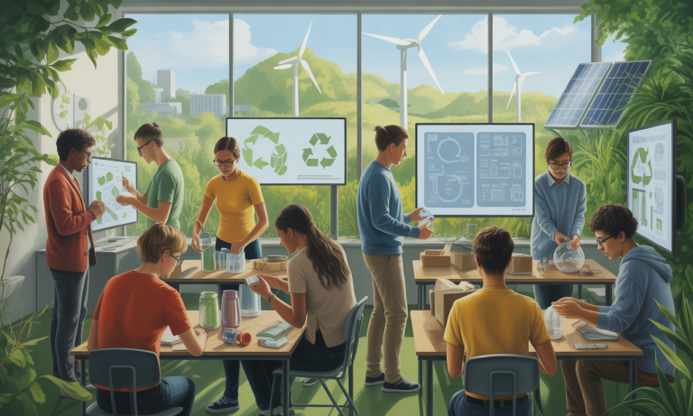 Comment se dessinent les perspectives d&rsquo;une transition écologique grâce à la formation en économie circulaire ?