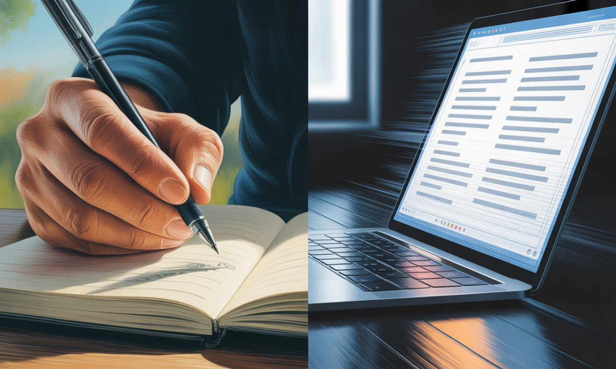 Faut-il prendre des notes à la main ou sur ordinateur ? découvrez les avantages et inconvénients de la prise de notes à la main versus sur ordinateur pour améliorer votre apprentissage et productivité.