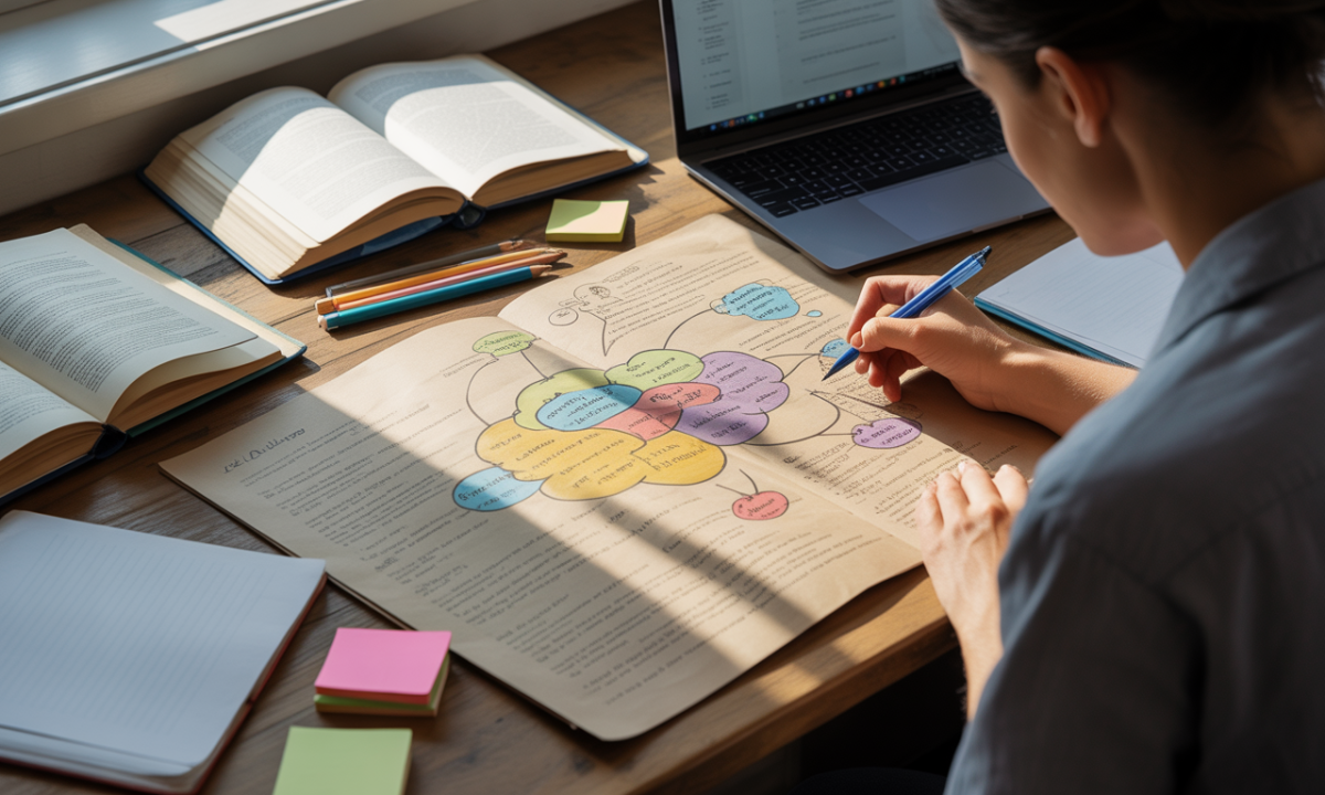 découvrez comment utiliser la carte mentale pour réviser efficacement, organiser vos idées et améliorer votre mémorisation lors de vos sessions d'étude.